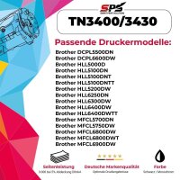 Kompatibel f&uuml;r Brother HL-L 5100 DNT / TN-3430 Toner Schwarz