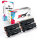 Druckerpapier A4 + 4x Multipack Set Kompatibel für HP LaserJet P 1504 n (CB436A/36A) Toner-Kartusche Schwarz 2XL 3000 Seiten