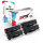 Druckerpapier A4 + 4x Multipack Set Kompatibel für HP LaserJet Professional M 1138 MFP (CE285A/85A) Toner-Kartusche Schwarz XL 2500 Seiten