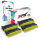 Druckerpapier A4 + 4x Multipack Set Kompatibel für Lenovo LJ 2000 Series (TN-2000) Toner-Kit Schwarz XL 5000 Seiten