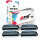 Druckerpapier A4 + 4x Multipack Set Kompatibel für Brother DCP-7045 N (TN-2120) Toner-Kit Schwarz XL 5200 Seiten