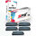 Druckerpapier A4 + 5x Multipack Set Kompatibel für Brother HL-2170 Series (TN-2120) Toner-Kit Schwarz XL 5200 Seiten