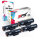 Druckerpapier A4 + 4x Multipack Set Kompatibel für HP Laser MFP 135 WT (W1106A/106A) Toner-Kartusche Schwarz XL 2000 Seiten