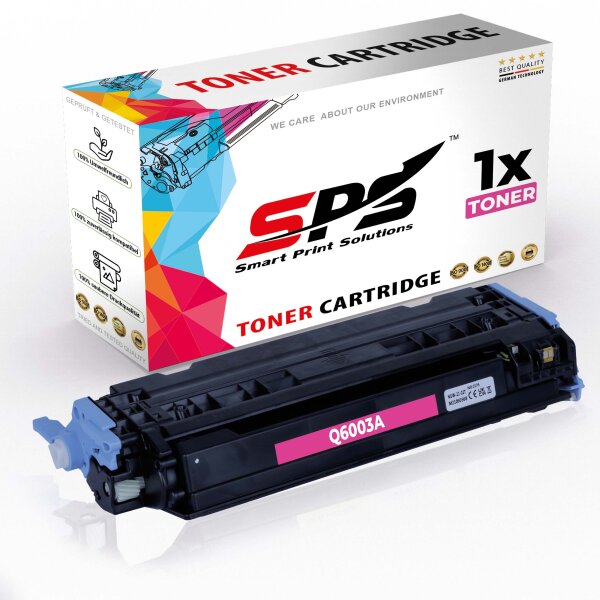 Kompatibel für HP Color Laserjet 1600 TN (Q6003A/124A) Toner-Kartusche Magenta