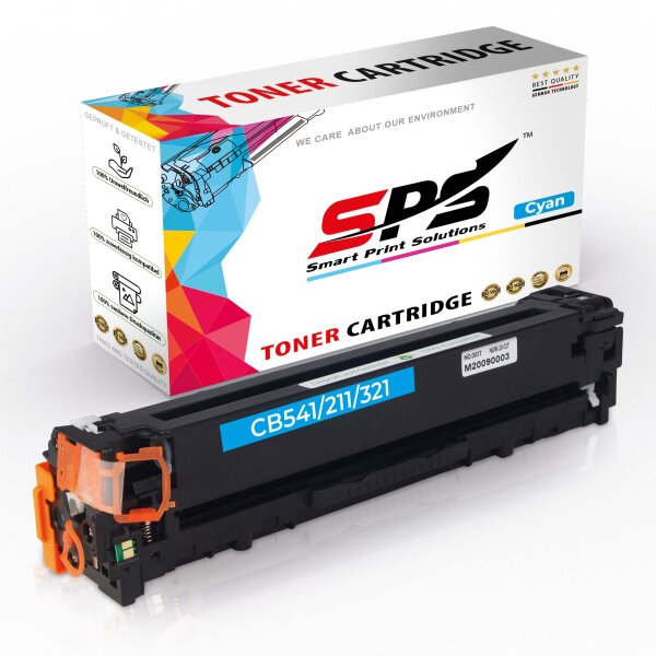 Kompatibel für HP Color Laserjet CP 1210 (CB541A/125A) Toner-Kartusche Cyan