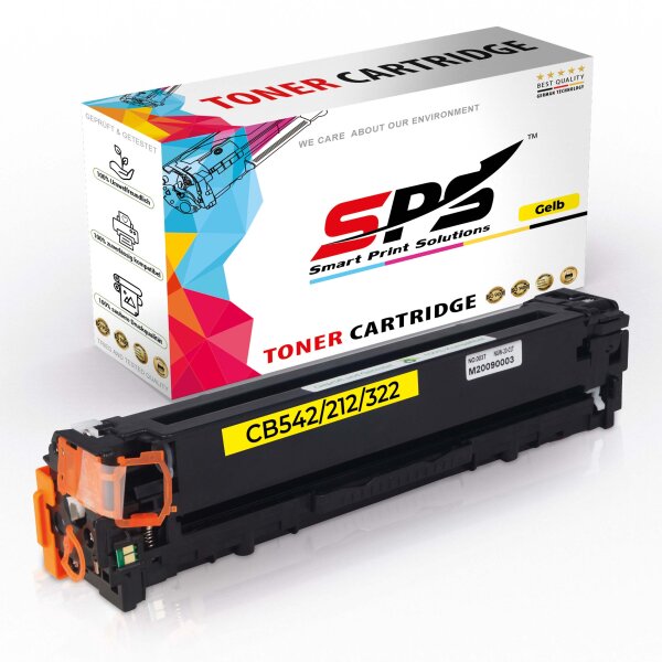 Kompatibel für HP Color Laserjet CP 1515 NI (CB542A/125A) Toner-Kartusche Gelb