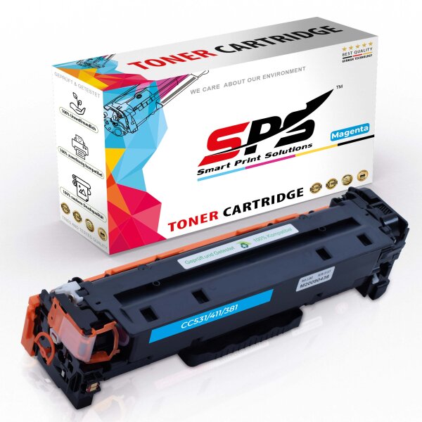 Kompatibel für HP Color LaserJet CP 2025 N (CC531A/304A) Toner-Kartusche Cyan