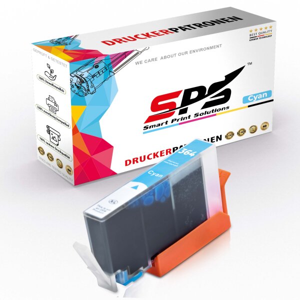 Kompatibel für HP Photosmart Premium Fax 309 A (CB323EE/364XL) Tintenpatrone Cyan