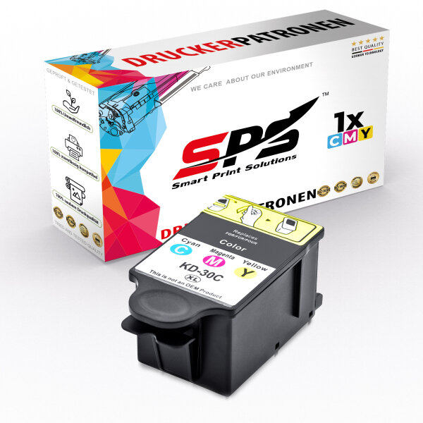 Kompatibel für Kodak Diconix Hero 5.1 AIO (3952348/30CL) Tintenpatrone 3-Farbig
