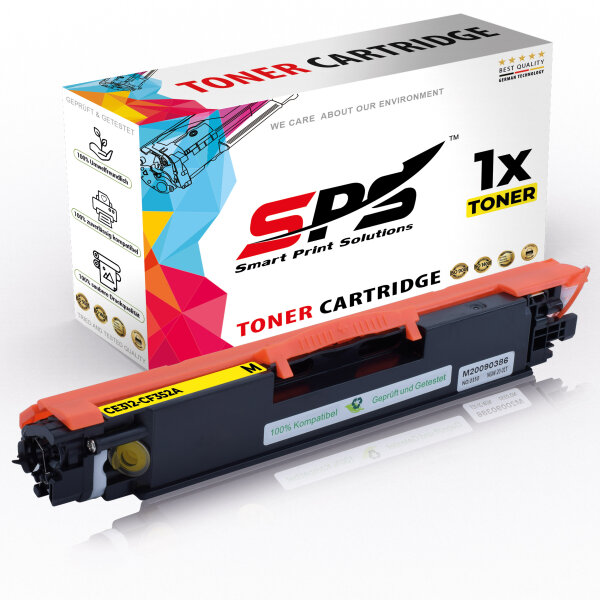 Kompatibel für HP Laserjet Pro MFP M 176 (CF352A/130A) Toner-Kartusche Gelb