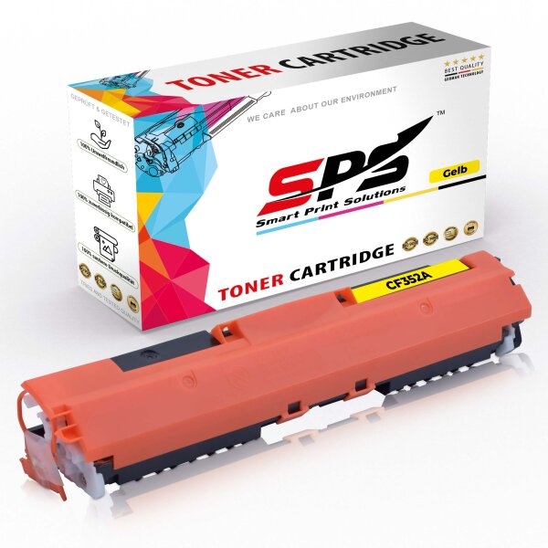 Kompatibel für HP Laserjet Pro MFP M 177 (CF352A/130A) Toner-Kartusche Gelb