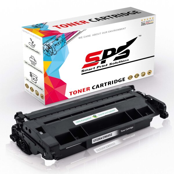 Druckerpapier A4 + 5x Multipack Set Kompatibel für HP LaserJet Pro M 402 d (CF226A/26A) Toner Schwarz
