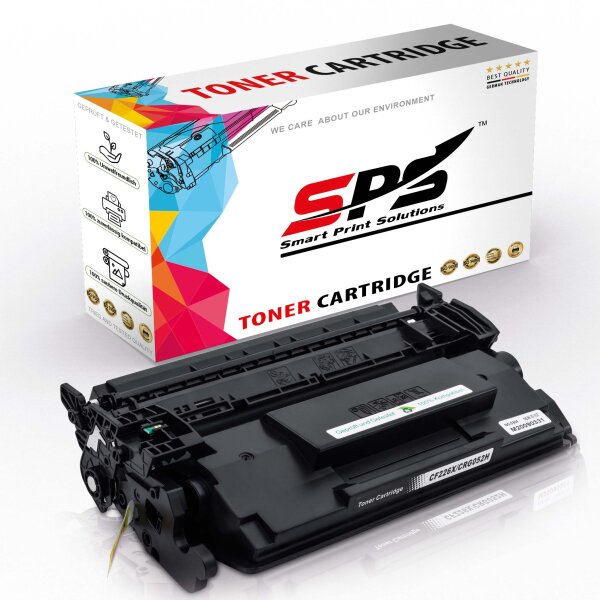 Druckerpapier A4 + 5x Multipack Set Kompatibel für HP LaserJet Pro M 402 d (CF226X/26X) Toner Schwarz