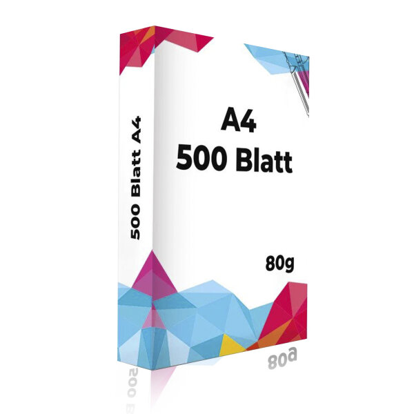 A4 80g Druckerpapier 500 Blatt Set