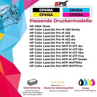 Kompatibel f&uuml;r HP Color Laserjet Pro M452DW / CF410A / 410A Toner Schwarz