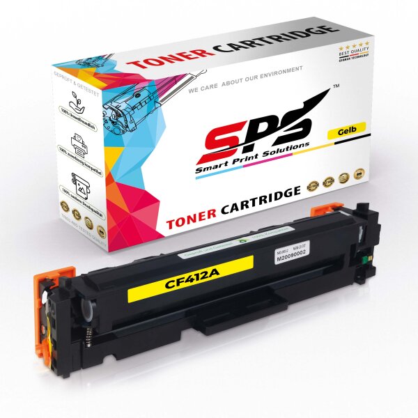 Kompatibel für HP Color Laserjet Pro MFP M477FDN (CF378A) / CF412A / 410A Toner Gelb