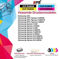 Kompatibel für Samsung Xpress SL-C480FW (SS256D#BAZ) / CLT-K404S/ELS / K404S Toner Schwarz