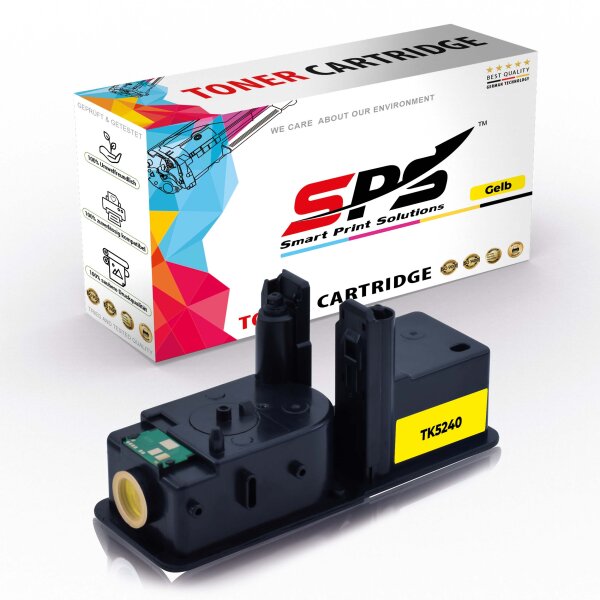 Kompatibel für Kyocera Ecosys P5026CDN (1102RC3NL0) / 1T02R7ANL0 / TK-5240Y Toner Gelb