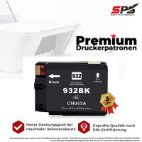 Kompatibel für HP Officejet 6600E / CN053AE / 932XL Druckerpatrone Schwarz