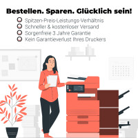 10er Multipack Set kompatibel für Epson Workforce WF-2860 Druckerpatronen 502XL