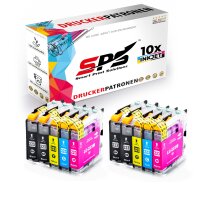 10er Multipack Set kompatibel für Brother MFC-J4320...