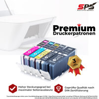 10er Multipack Set kompatibel für Canon Pixma TS8240 Druckerpatronen PGI-580 CLI-581 XXL