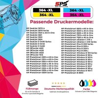 10er Multipack Set kompatibel f&uuml;r HP Photosmart Premium Fax C410 Druckerpatronen 364XL