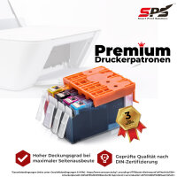 10er Multipack Set kompatibel für HP Deskjet Ink Advantage 3525 Druckerpatronen 655 XL