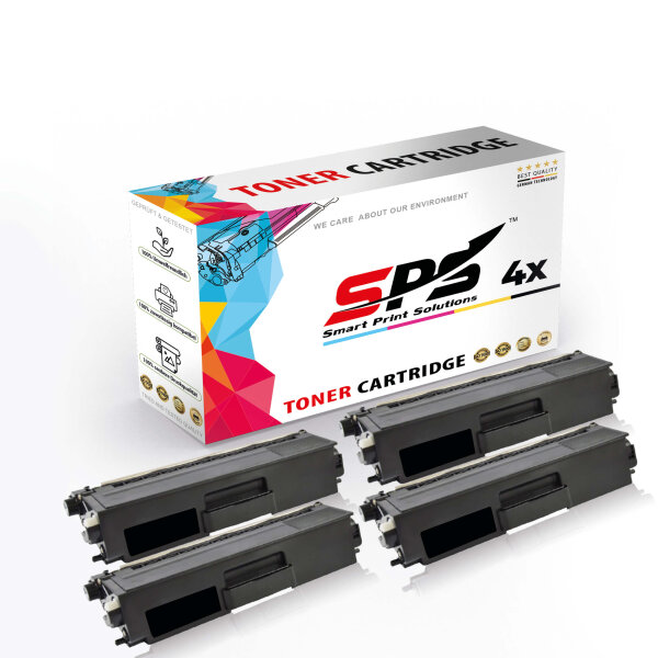 Druckerpapier A4 + 4x Multipack Set Kompatibel für Brother DCP-9270  (TN-325C, TN-325M, TN-325Y, TN-325BK) Toner