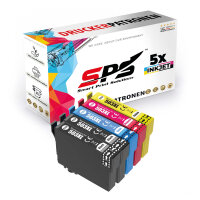5x Multipack Set Kompatibel für Epson WF 2960 DWF...