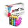 4x Multipack Set Kompatibel für Brother DCP-J 1010 Druckerpatronen (LC-421BK, LC-421C, LC-421M, LC-421Y)