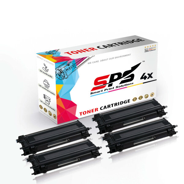 4x Multipack Set Kompatibel für Brother HL 4050 Toner (TN-130BK, TN-130C, TN-130M, TN-130Y)