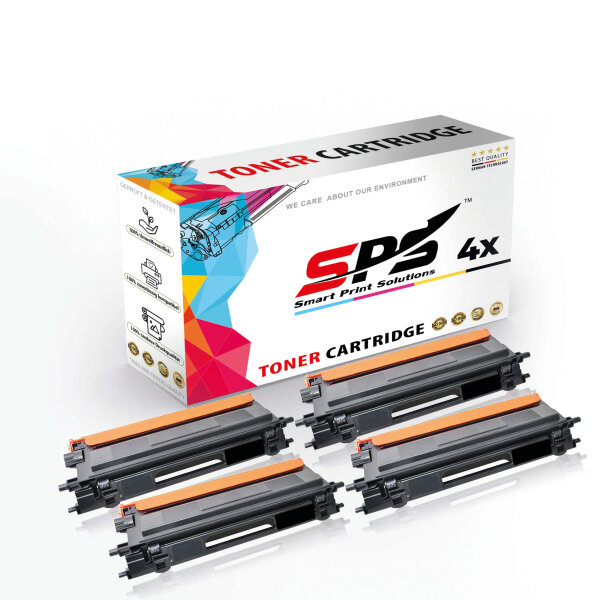 4x Multipack Set Kompatibel für Brother HL 4050 CN Toner (TN-135BK, TN-135C, TN-135M, TN-135Y)