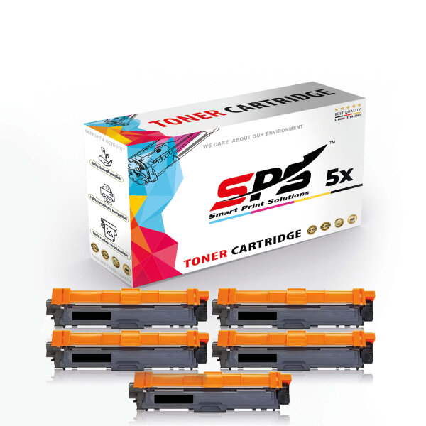 5x Multipack Set Kompatibel für Brother HL 3152 CDW Toner (TN-242BK, TN-242C, TN-242M, TN-242Y)