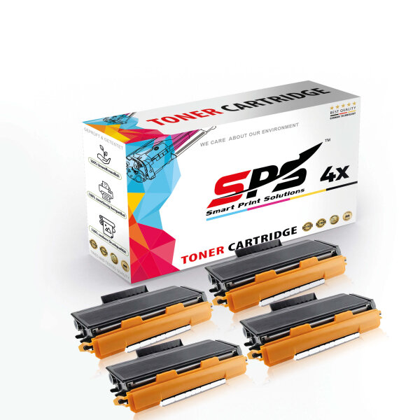 4x Multipack Set Kompatibel für Brother HL 4150 Toner (TN-320BK, TN-320C, TN-320M, TN-320Y)