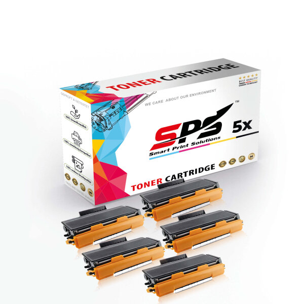 5x Multipack Set Kompatibel für Brother HL 4150 Toner (TN-320BK, TN-320C, TN-320M, TN-320Y)