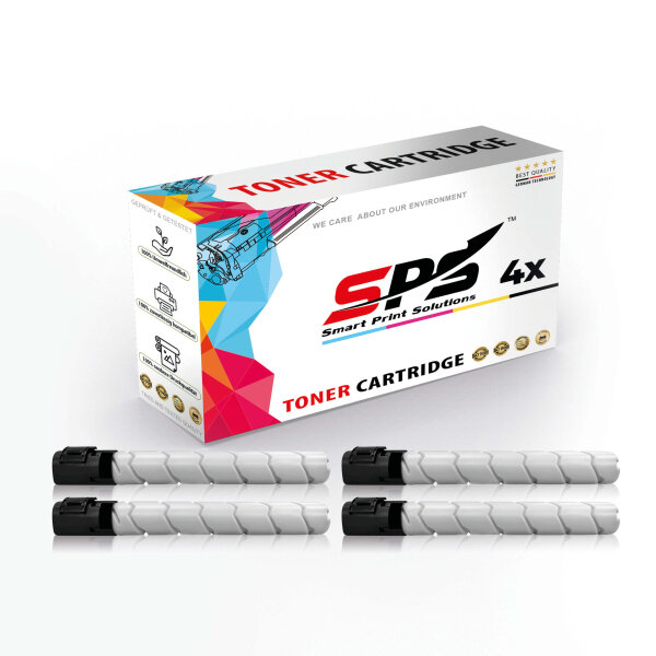 4x Multipack Set Kompatibel für Konica Minolta Bizhub C 364 E Toner (TN-321K, TN-321C, TN-321M, TN-321Y)