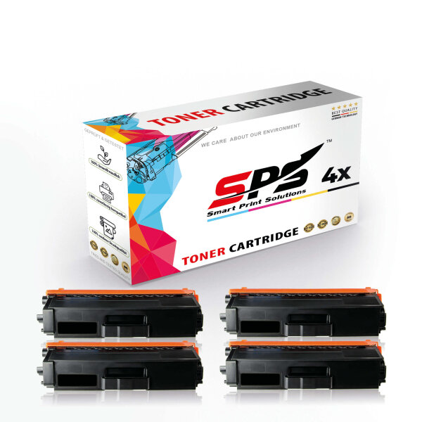 4x Multipack Set Kompatibel für Brother HL-L 8250 CDN Toner (TN-326BK, TN-326C, TN-326M, TN-326Y)
