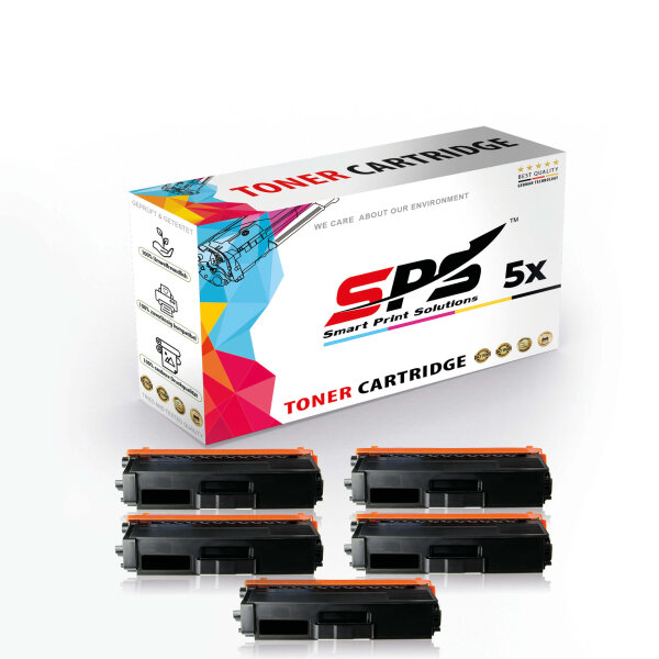 5x Multipack Set Kompatibel für Brother MFC-L 8600 CDW Toner (TN-326BK, TN-326C, TN-326M, TN-326Y)