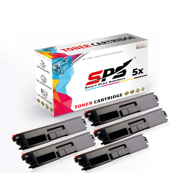 5x Multipack Set Kompatibel für Brother HL-L 8350 CDW Toner (TN-329BK, TN-329C, TN-329M, TN-329Y)