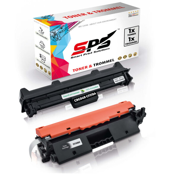 1x Toner + Trommel Multipack Set Kompatibel für HP LaserJet Pro M 102 Series (CF219A, 17A CF217A)
