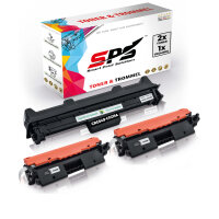 2x Toner + Trommel Multipack Set Kompatibel f&uuml;r HP LaserJet Pro M 132 Series (CF219A, 17A CF217A)