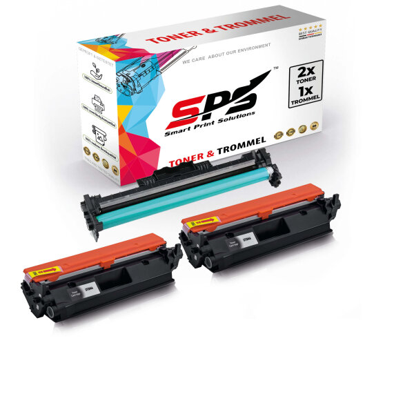 Druckerpapier A4 + 5x Multipack Set Kompatibel für HP LaserJet Pro MFP M 227 Series (CF230A/30A) Toner Schwarz
