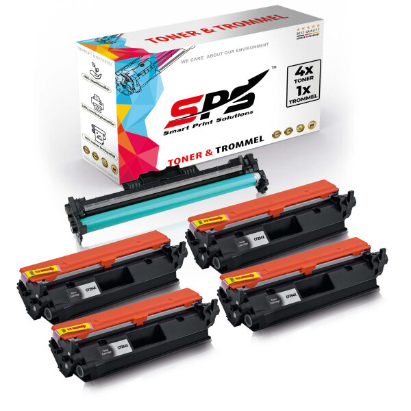 4x Toner + Trommel Multipack Set Kompatibel für HP Laserjet Pro M 118  (32A CF232A, CF294X)