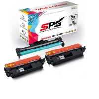 2x Toner + Trommel Multipack Set Kompatibel f&uuml;r HP Laserjet Pro MFP M 148  (32A CF232A, CF294X)