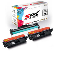 2x Toner + Trommel Multipack Set Kompatibel f&uuml;r HP LaserJet Pro MFP M 148 dw (32A CF232A, CF294X)
