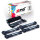 4x Toner + Trommel Multipack Set Kompatibel für Brother DCP-1610 W (DR-1050, TN-1050)
