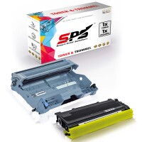 1x Toner + Trommel Multipack Set Kompatibel f&uuml;r Brother HL 2040 R  (DR-2000, TN-2000)