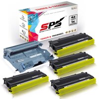 4x Toner + Trommel Multipack Set Kompatibel f&uuml;r Brother HL-2040 R (DR-2000, TN-2000)