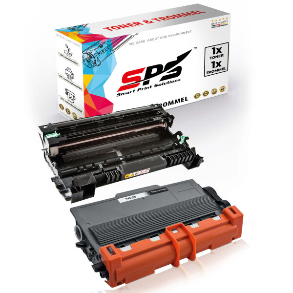 1x Toner + Trommel Multipack Set Kompatibel für Brother DCP-8950  (DR-3300, TN-3380)